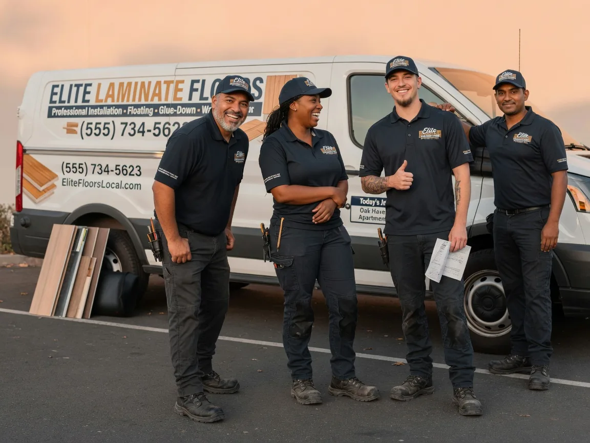 Laminate flooring installation company in Hampton, FL